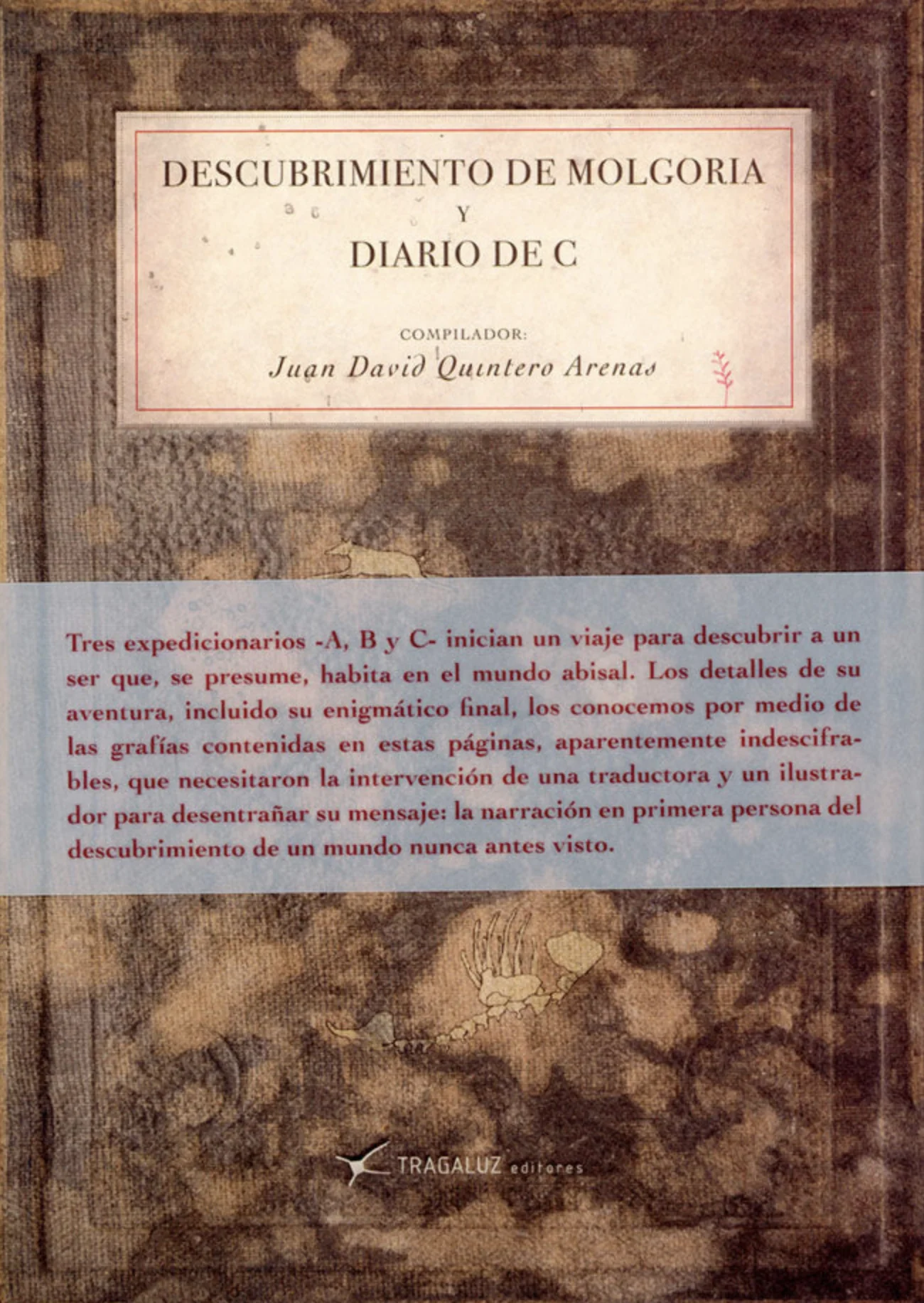 Portada de Descubrimiento de Molgoria y diario de C