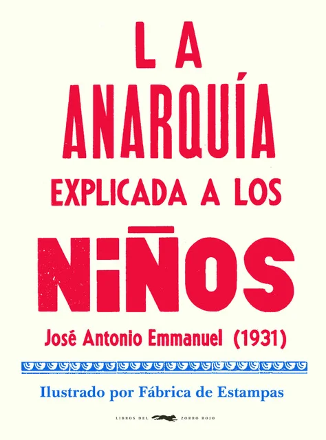 Portada de La anarquía explicada a los niños